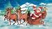 Athenas Santa Claus In Sleigh With Reindeers Soap Set From Italy 3 X 4.3 Oz. These soaps are a product of a skillful combination between the traditional formula of artisanworked soap & intense flowery fragrances which delicately perfume the skin while respecting its natural balance. Reindeers pulling Santa Claus in his sleigh with gifts embossed on each rectangular soap bar. Colorful snowcapped mountains with Santa Claus being pulled by his reindeers on the gift box. Happy Holidays!