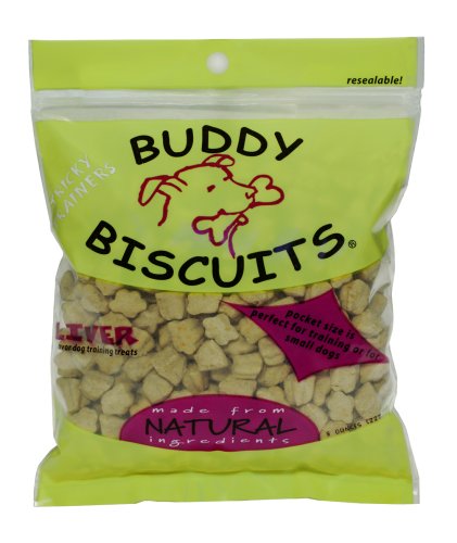 Cloud Star Buddy Biscuits, Tricky Trainers, 8 Ounce Hang-up Pouch (Pack of 6)