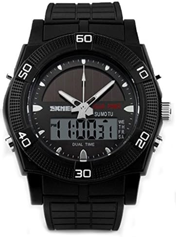 Solar Powered Waterproof Wrsit Watches Nice for Sport