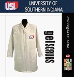Southern Indiana Screaming Eagles Long Lab Coat from GelScrubs - B000BJII22