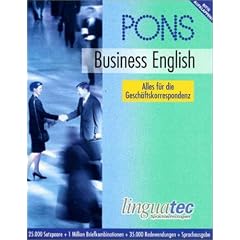 PONS Business English. CD- ROM f�r Windows ab 3.1. Alles f�r die Gesch�ftskorrespondenz
