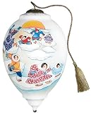 Ne Qwa Arctic Hopscotch Barbara Lavallee 5.5Princess Ornament