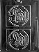 4 ROUND U.S. CONSTITUTION Patriotic Candy Mold Chocolate