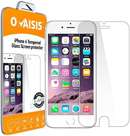 Owaisis iPhone 6 Screen Protector, Ballistic Tempered Glass Touch Screen Protector, Maximize your Resale Value