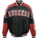 Sports Nebraska Cornhuskers 5-Time National Champions Leather Jacket