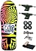 Vision Gator Black Fade Retro Re-Issue Old School Skateboard Complete New On Sale