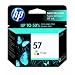 HP 57 Tri-Color Ink Cartridge in Retail Packaging