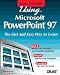 Book Using Microsoft Powerpoint 97 (User-Friendly Series)