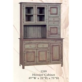Hoosier Cabinet - Primitive Green by Amish