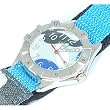 Boxx Blue Army Camouflage Velcro Strap Boys Sports Watch