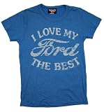 Junk Food Women's Ford Short Sleeve Crew Neck Tee