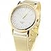 BESSKY Golden Classic Quartz Stainless Steel Wrist Watch - Lady Style