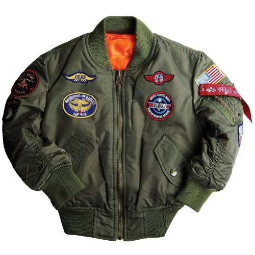 Youth M A1 Jacket W/Patches