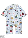 gelato pique Kids&Baby(ジェラートピケ キッズアンドベイビー)【PEANUTS】ネルbabyロンパース BLU 80