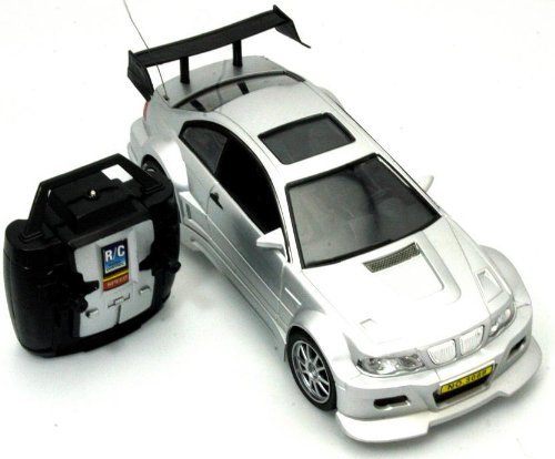 Ferngesteuertes Auto Sport RC Radio Control Silber