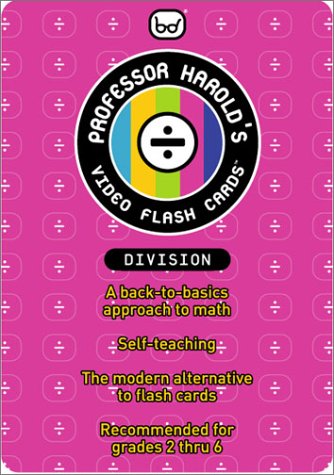 Professor Harold's Video Flash Cards DIVISION