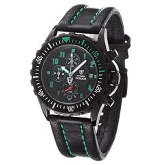 DETOMASO Herrenuhr Catania Green Chronograph G-30702D