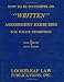 Books : How To Be Successful On Written Assessment Exercises For Police Promotion