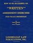 How To Be Successful On Written Assessment Exercises For Police Promotion