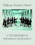 17 Divertimenti for Various Instruments (Dover Music Scores)