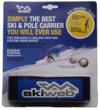 Skiweb Blue Shoulder Ski & Pole Carrier