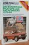 Chilton's Repair Manual: Datsun/Nissan Pick-Ups and Pathfinders, 1970-89/All U.S. and Canadian Models of Pick-Up and Pathfinders 2-And 4-Wheel Drive - ... (Chilton's Repair Manual (Model Specific))