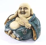 Buddha With Fan Moneybox - Small