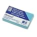 Oxford 7321BLU -Colored Ruled Index Cards, 3 x 5, Blue, 100/Pack