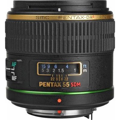SMCP-DA* 55mm f/1.4 SDM Auto Focus Lens