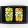 Geschenkset Teedosen Kinga rot + gr�n 181OGB/G