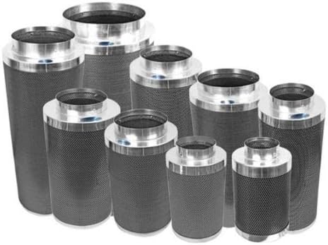 Phresh Filter 6" x 16" 400 CFM w Flange Carbon Can Odor Control for Inline Fans
