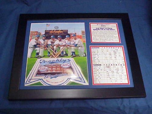 11x14 Framed 1955 Brooklyn Dodgers World Series Champs - Framed MLB Photos, Plaques, and Collages