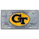 Siskiyou Automotive CVP44 Georgia Tech College Collector's Plate