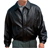 Port Authority - Leather Bomber Jacket (J780)
