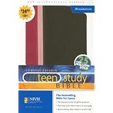 Niv Teen Study Bible Compact Pink Brown Limited Editionby Zondervan