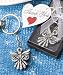 All Products : Silver Angel Keychain Baby Shower Favors