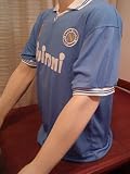 ITALY NAPOLI MARADONA #10 BLUE HOME JERSEY SHIRT