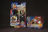 Kung Zhu Ninja Warriors Zhu Zhu Pets Hamster and Battle Armor Combo Set - AZER and DARK JONIN - You can swipe your Hamster on the back of the Armor and watch your hamster go!