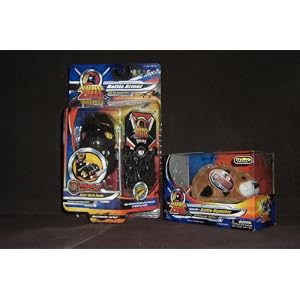 Kung Zhu Ninja Warriors Zhu Zhu Pets Hamster and Battle Armor Combo Set - AZER and DARK... by 