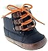 Kuner Baby Boys Plush Shoe Laces Warm Boots First Walkers Shoes
