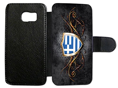 Samsung Galaxy Griechenland Athen 2 Flip Tasche Hülle Case Cover Schutz Handy Galaxy S6