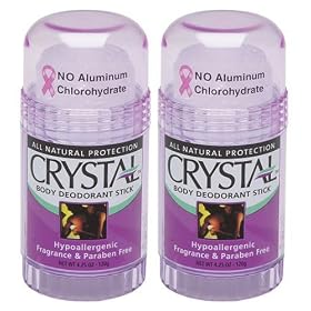 Crystal Body CS Twin - 2 Crystal Stick Body Deodorants