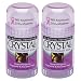 Crystal Body Deodorant Twin Pack, 4.25-Ounce Deodorants (Pack of 2)