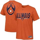 Nike Illinois Fighting Illini Orange 2008 Team Issue T-shirt