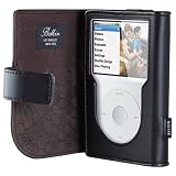 Belkin Leather Folio Case for 80/120 GB iPod classic 6G (Black/Chocolate Brown)