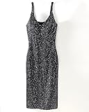 Spiegel Signature Sequined Cashmere Collection: Sweater Knit Slip Dress