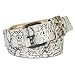 Bay Studio Studded Python Belt