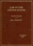 Law in the United States (American Casebook Series)