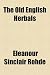 The Old English Herbals