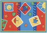 LA Rug JR-TSC-165 3958 Jade Reynolds Collection Beach Blanket Rug - 39 x 58 Inch